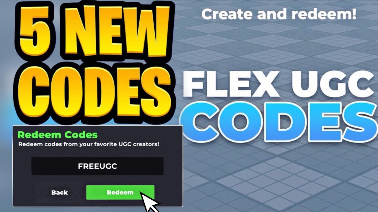 *НОВЫЕ* Все рабочие КОДЫ ОБНОВЛЕНИЯ ДЛЯ FLEX UGC В ИЮЛЕ 2026 ГОДА | КОДЫ ROBLOX FLEX UGC