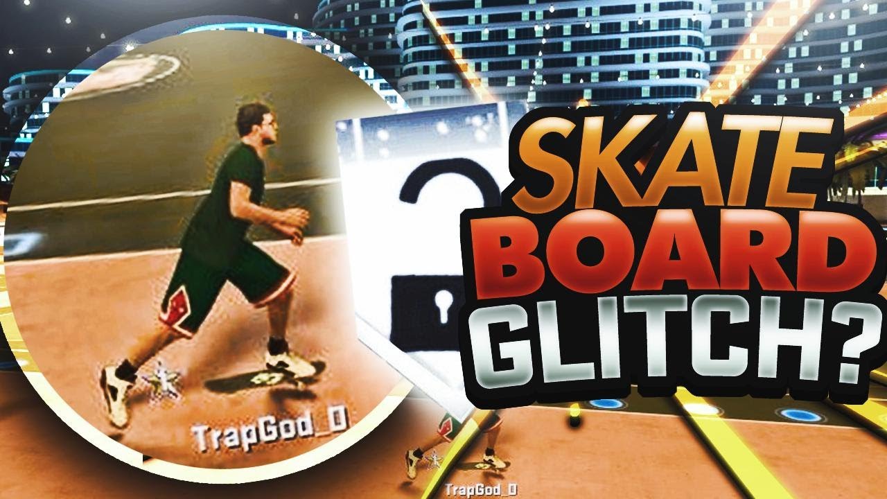 SKATEBOARD GLITCH AT ANY REP!? 😱 I UNLOCKED A SKATEBOARD AT ALLSTAR! NEVER SEEN BEFORE IN 2K17!