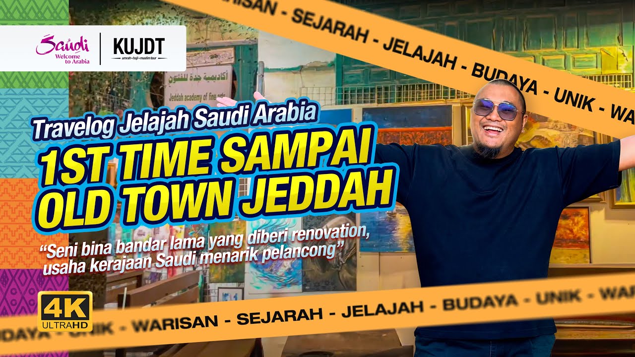 Old Town Jeddah atau Al Balad, kawasan ni kita akan dapat rasa vibe old school orang Arab.