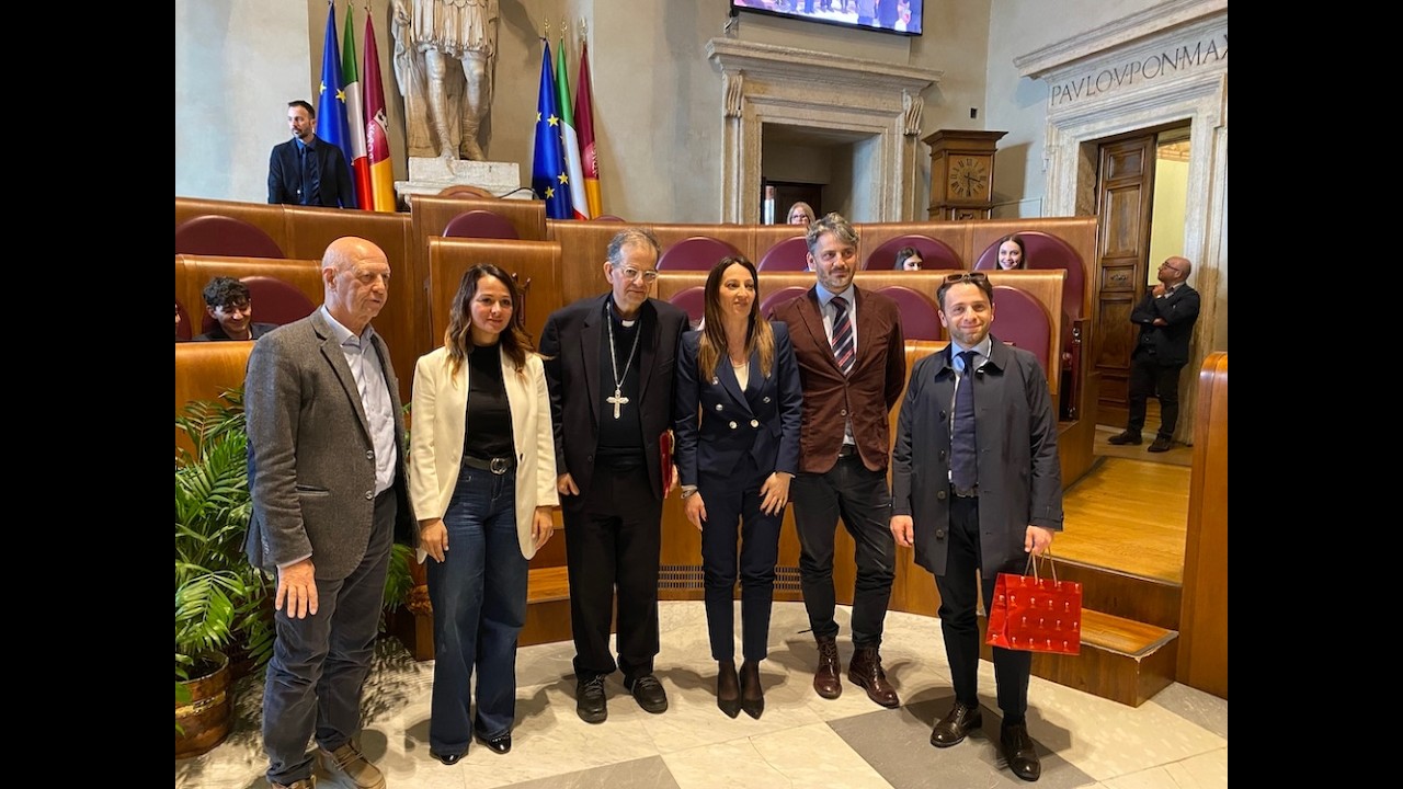 Primo piano: il Liceo Galilei di Siena da Papa Leone XIV e in Campidoglio