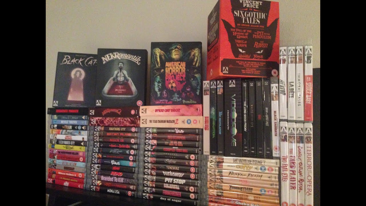 My ENTIRE Arrow Video BLU-RAY Movie Collection