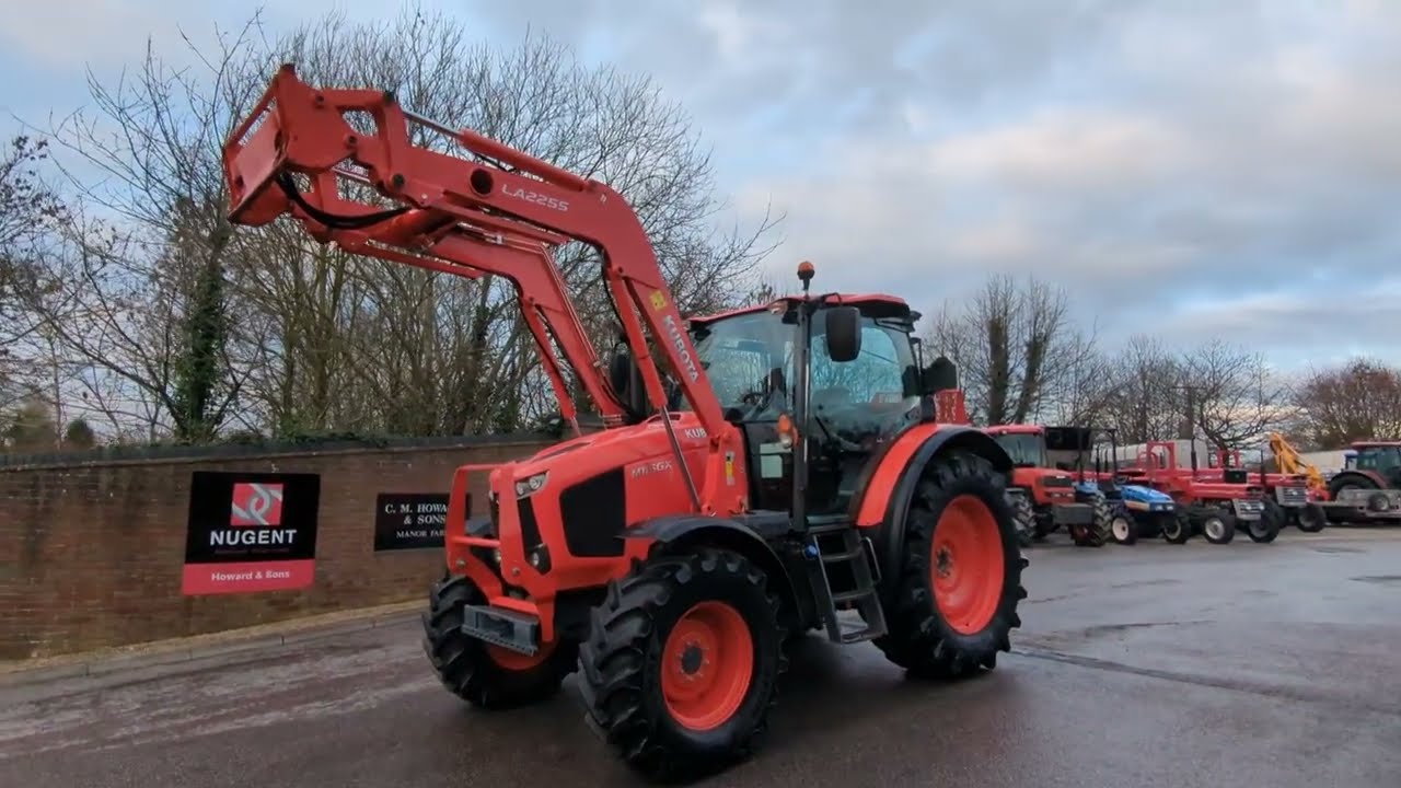 KUBOTA M115 GX-IV TRACTOR WALKAROUND VIDEO