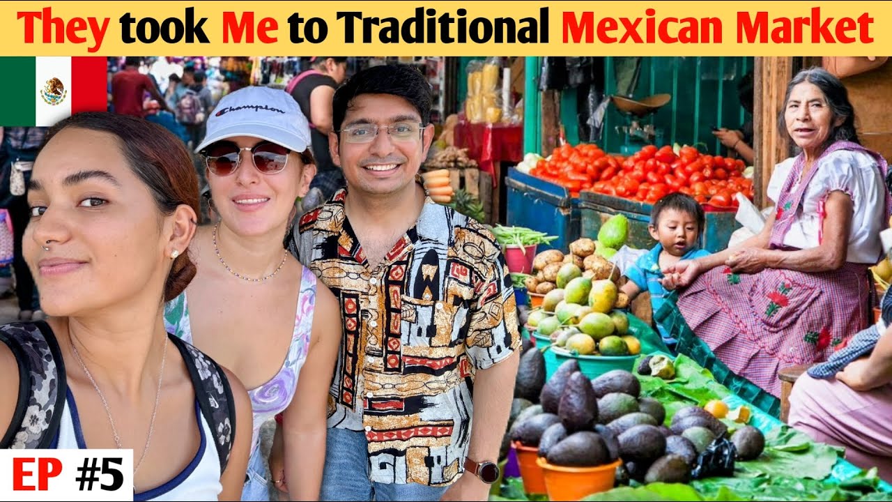 Exploring Real Local Market of Mexico with Latinas 🇲🇽🔥