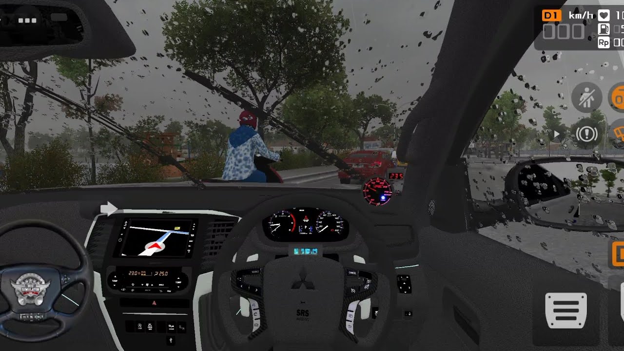 New Mitsubishi Triton 2022 Pickup Mod | Bus Simulator Indonesia