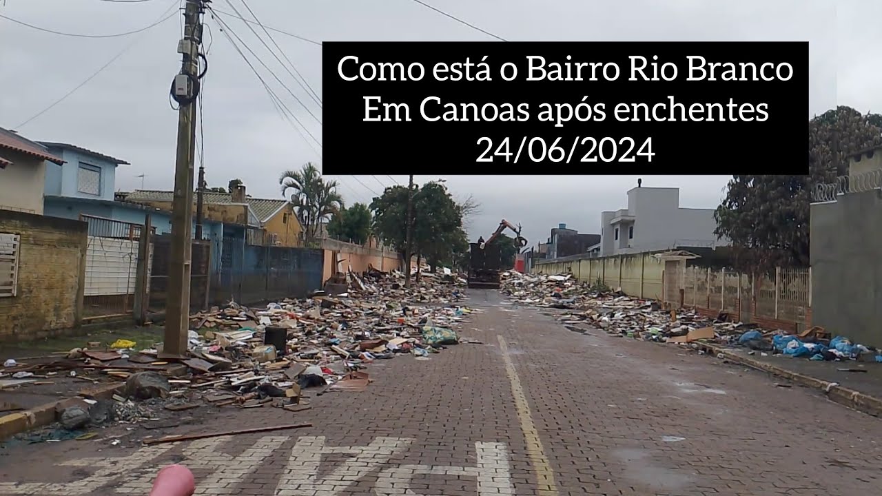Como está o Bairro Rio Branco Canoas/RS após enchentes Atualizado 24/06/2024 #viral #shorts