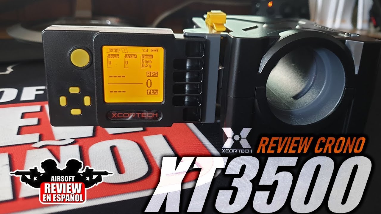 CRONO XCORTECH X3500 | Airsoft Review en Español