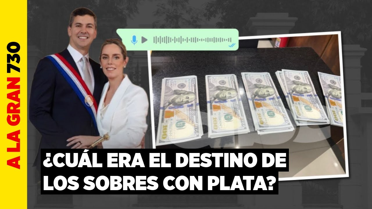 Los audios que confirman “sobres” con plata en Mburuvicha Róga