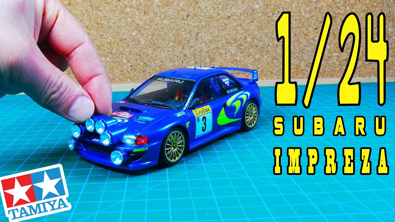SCALE 1999 WRC Subaru Impreza | Tamiya 1/24 Full Build Step by Step