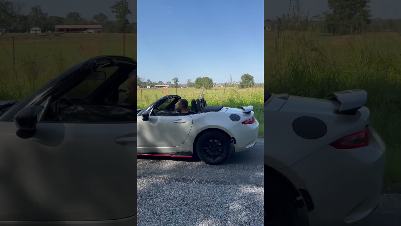 2017 MK4 MX5 with a custom exhaust and tune by Versatune. 