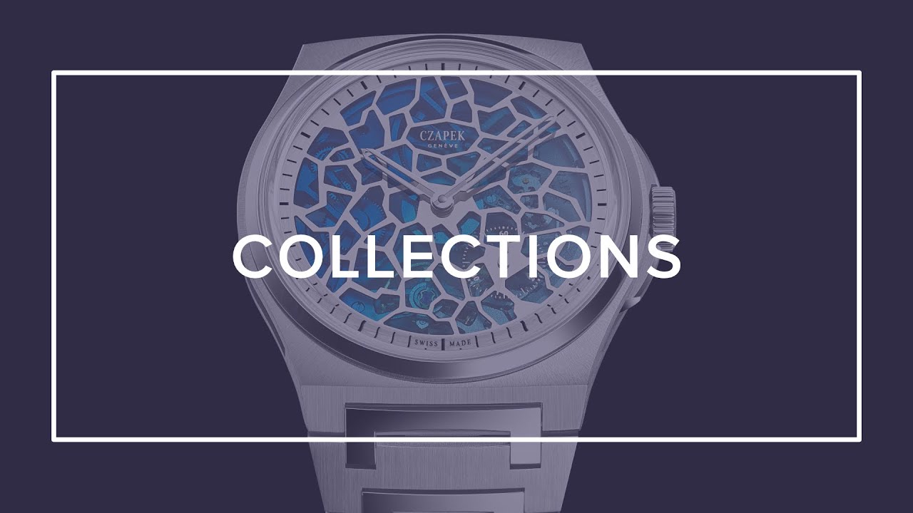 CZAPEK | Collections - Antarctique - Plique-&agrave;-jour - Polar Blue