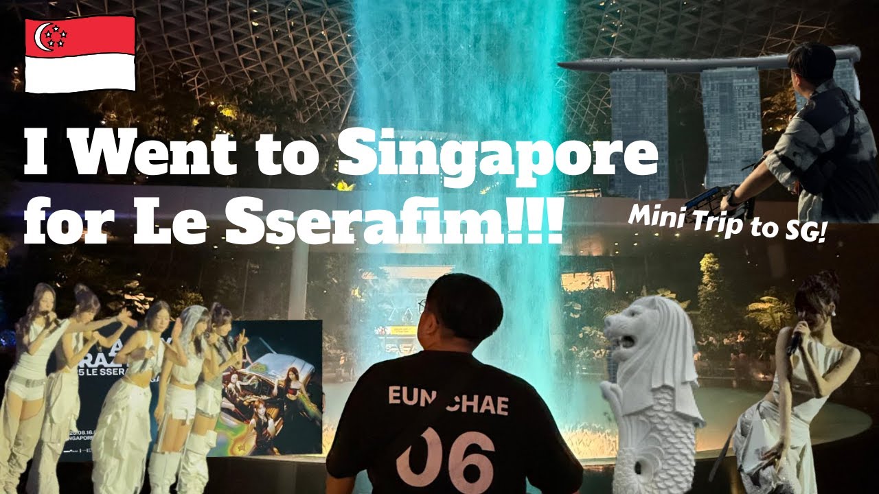 I Went To Singapore Just For My Favourite Kpop Group!!! (and also exploring Singapore!)