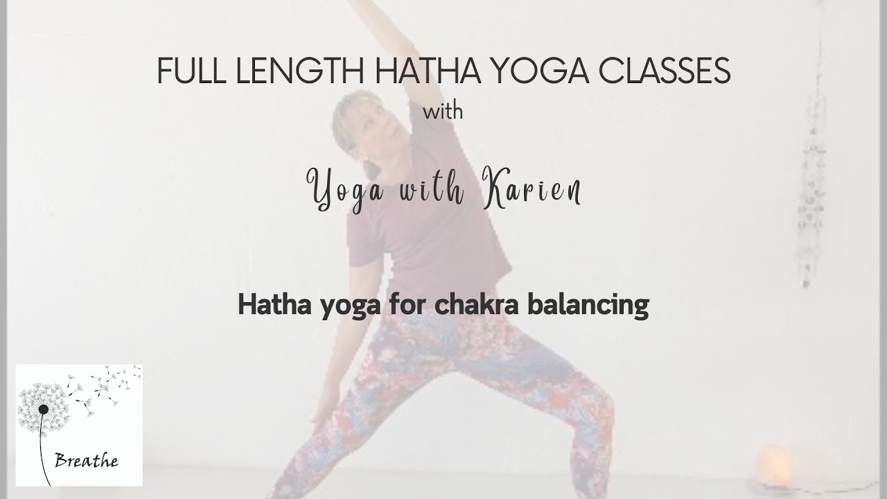 Hatha yoga for chakra balancing