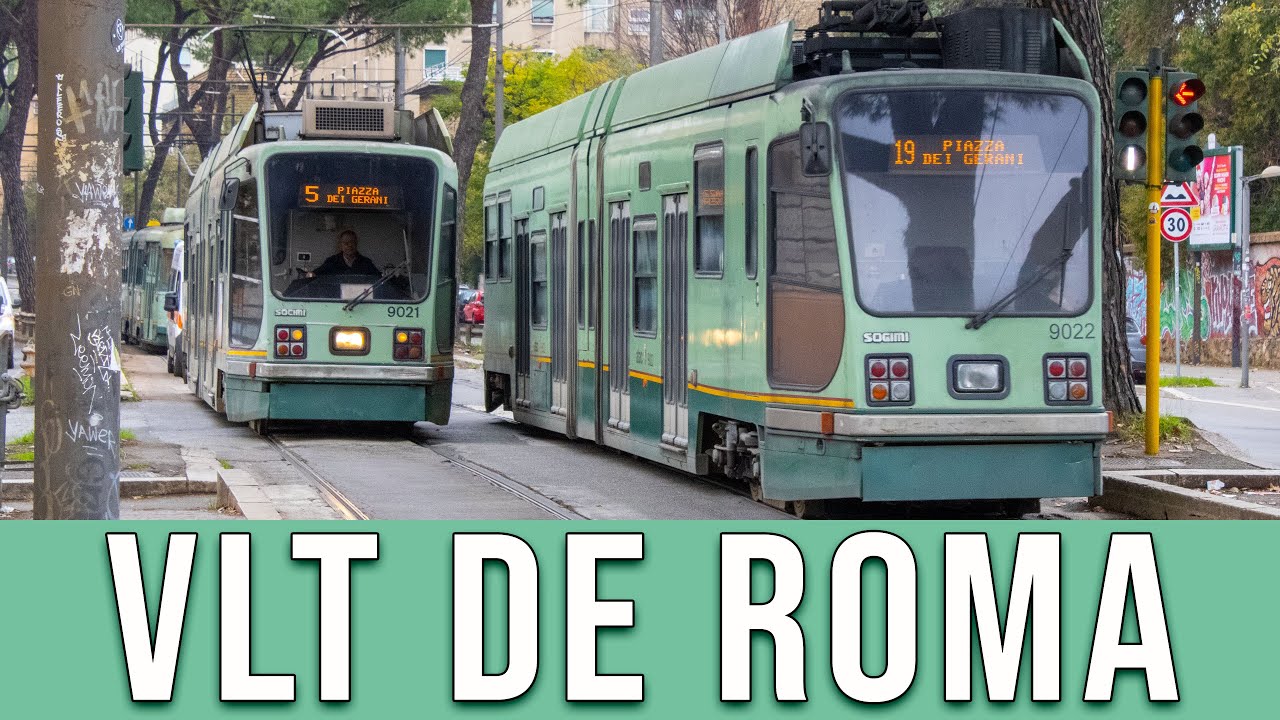 Veículo Leve Sobre Trilhos (VLT) de Roma/Itália