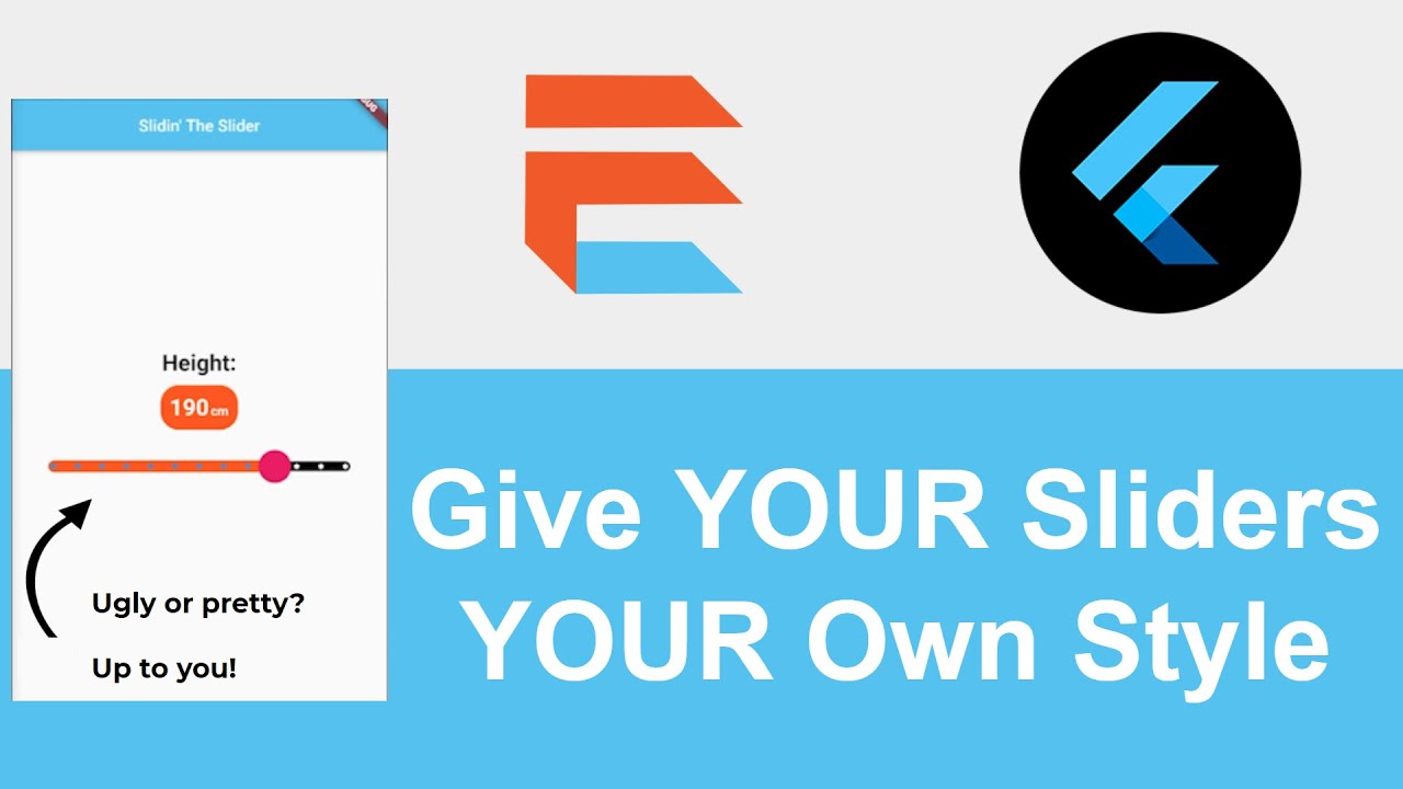 Futter - FULLY Customize Slider's Style (Colors & Sizes) - SliderThemeData