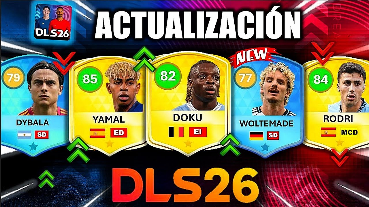 [DLS 26] Actualización de MEDIAS, SUBEN BAJAN y NUEVOS JUGADORES #dls26 
