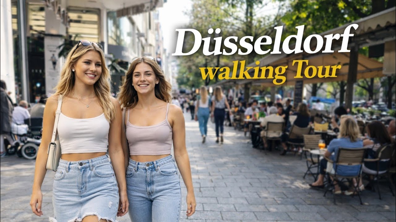 Düsseldorf walking Tour  | Amazing World City Walks 