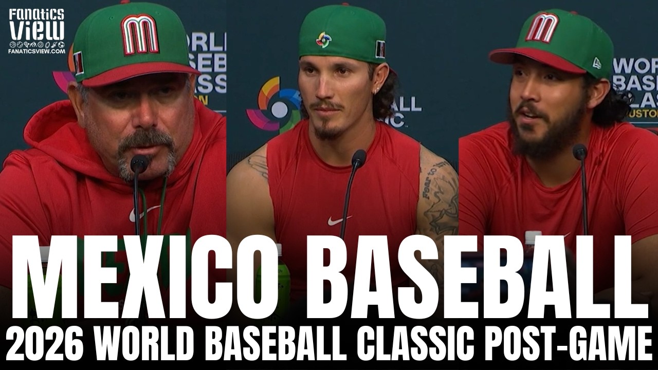Jarren Duran, Andres Munoz & Benji Gill Discuss Representing Mexico at WBC 2026, Mexico vs. USA