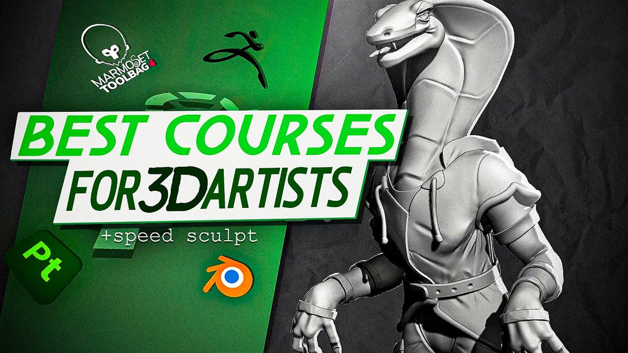 С каких курсов стоит начать изучать 3D Графику