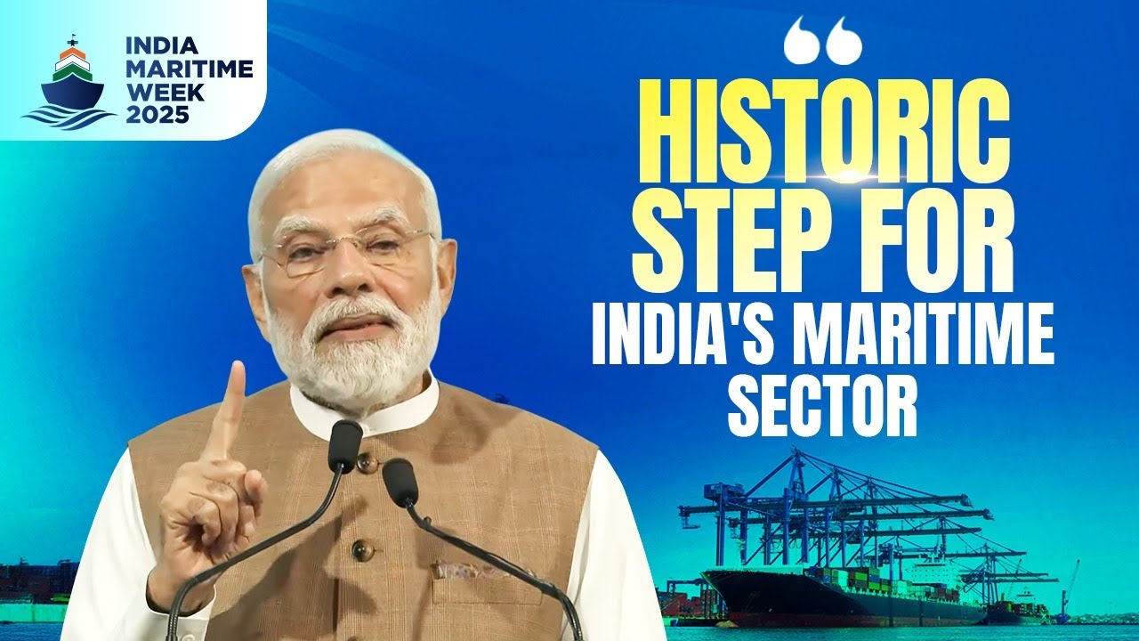 Ports, power & progress - PM Modi on Bharat's 2025 Maritime revolution!
