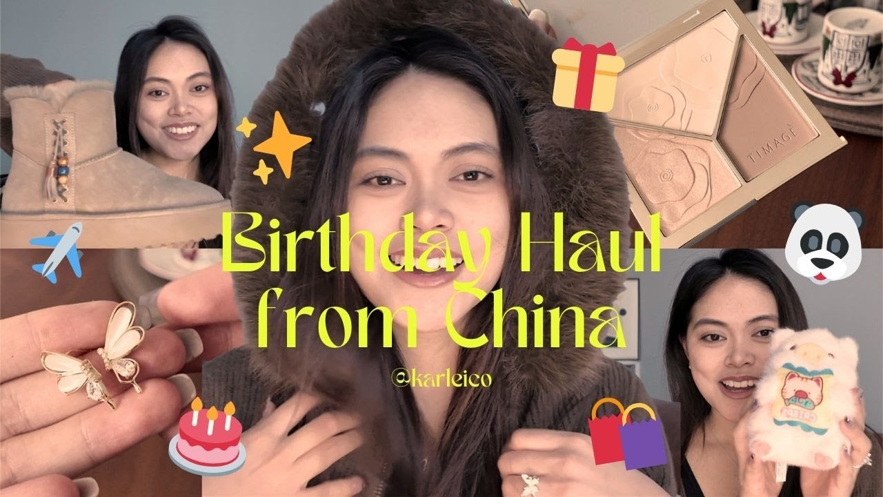 China Travel Haul ✈️ 🛍️ | Shopping, Hong Kong Disneyland & Birthday Finds