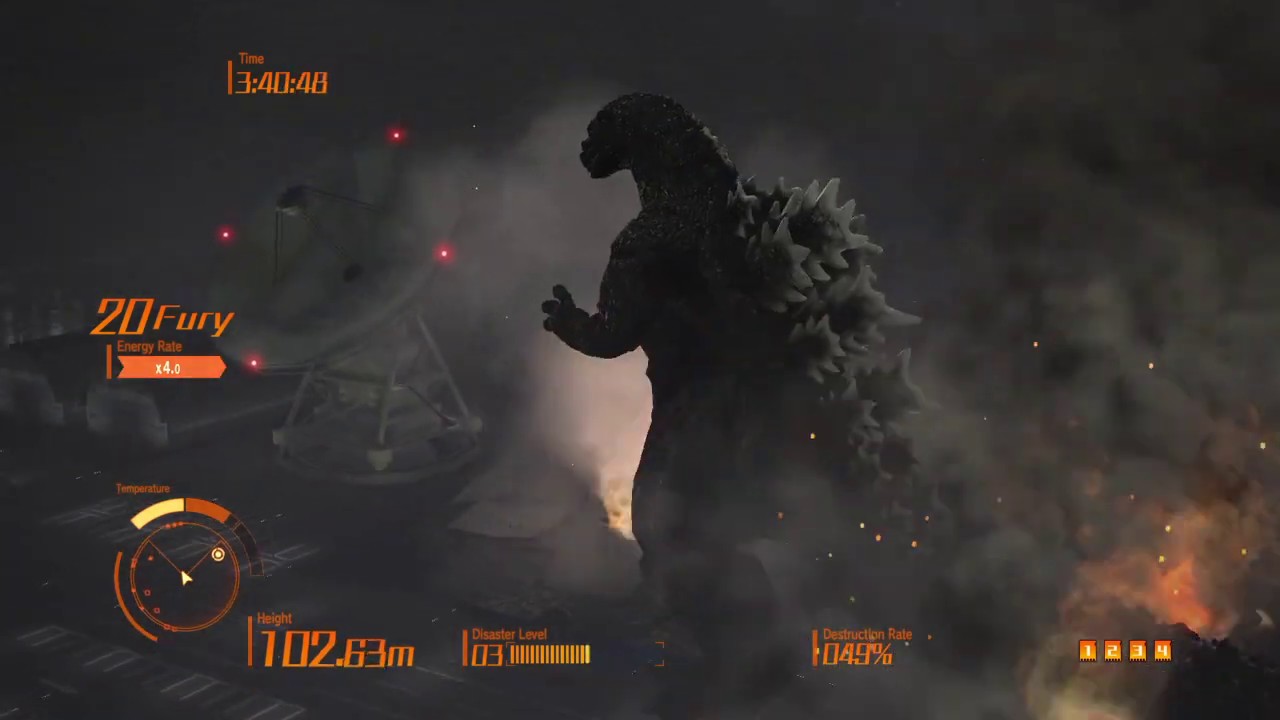 GODZILLA PS4 : Godzilla vs Biollante