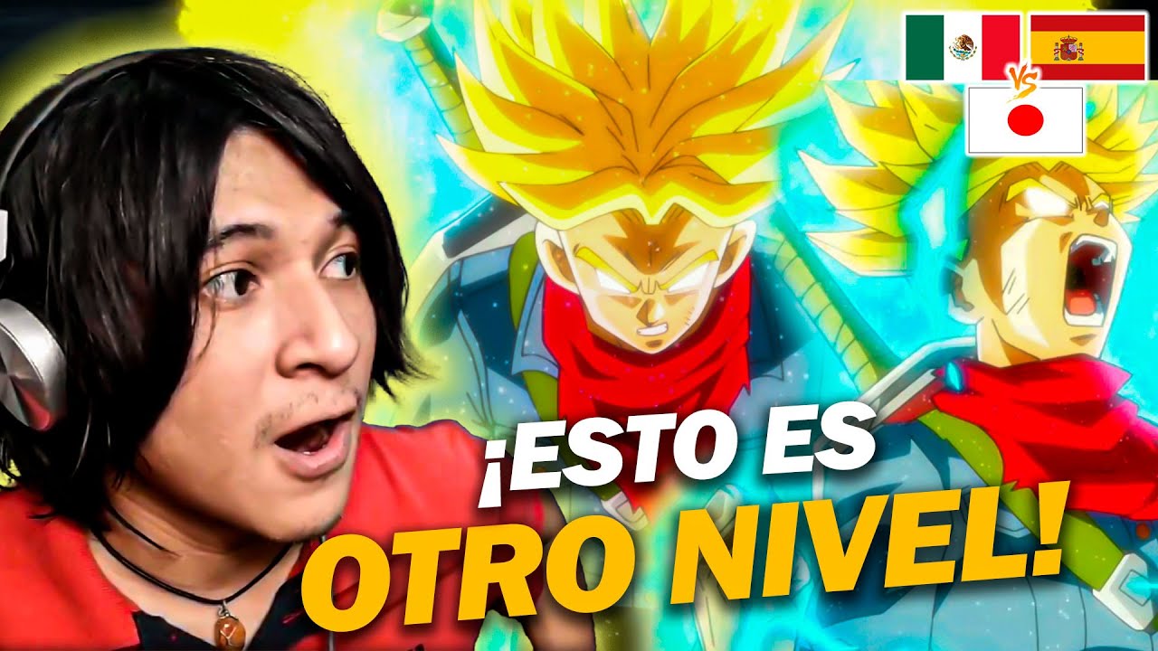 🟡 TRUNKS SE TRANSFORMA EN SSJ RAGE: LATINO🆚CASTELLANO | ES ESPECTACULAR COMO SIENTEN EL DOBLAJE 🔥