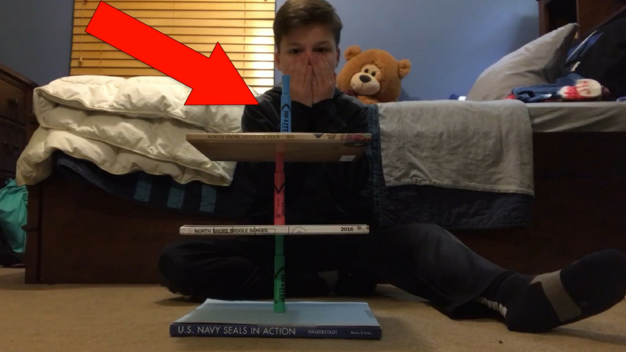 INSANE MARKER FLIP TRICK SHOTS 3!!