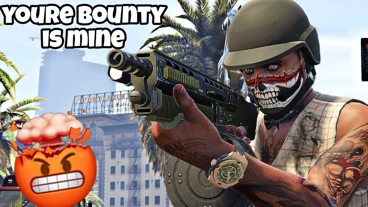 if you got a bounty in your head I'm coming to get it GTA V online🏃🏿‍♂️