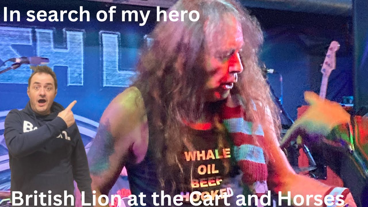 In search of my hero ( British Lion at the Cart and Horses).