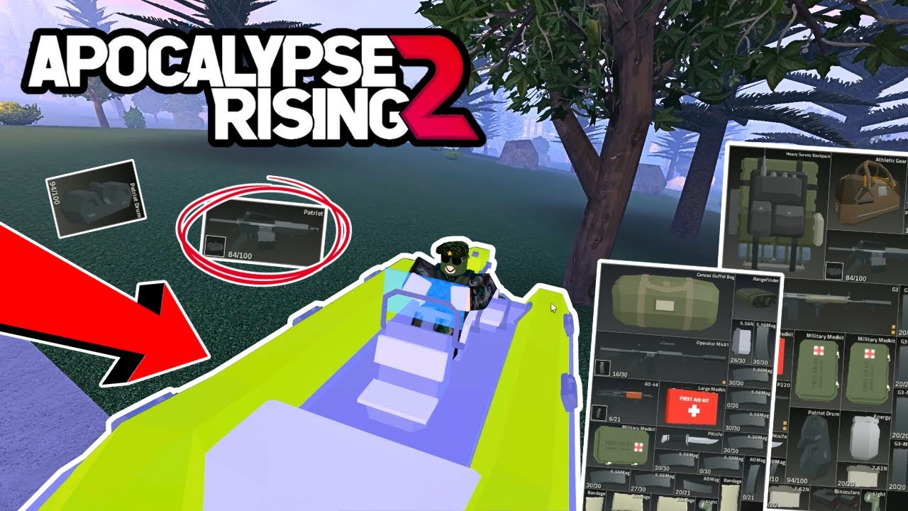 THE VISIBLE BOATMOBILE | Apocalypse Rising 2 Roblox #apocalypserising2 #roblox #apoc2 