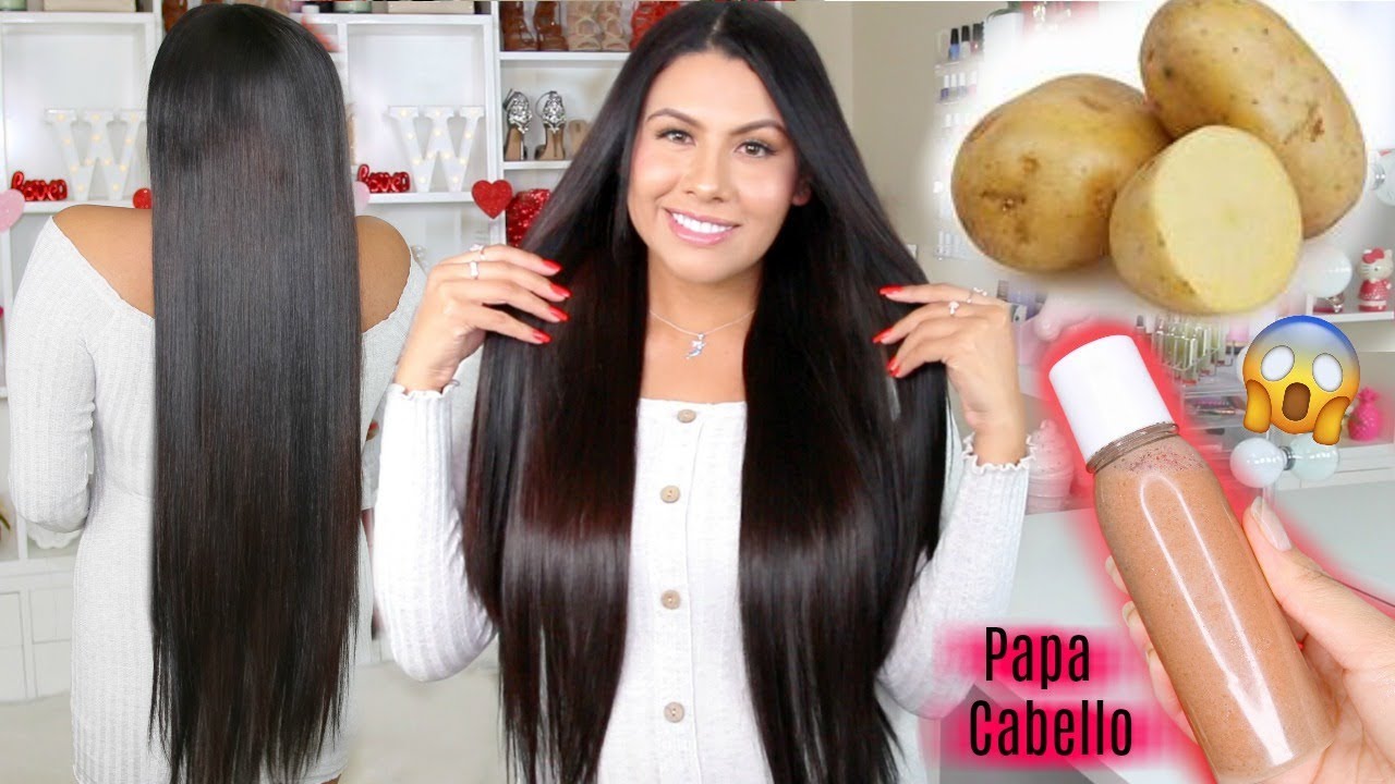 Papa Para el Crecimiento Extremo del cabello en 2 Semanas 🥔fashionbycarol
