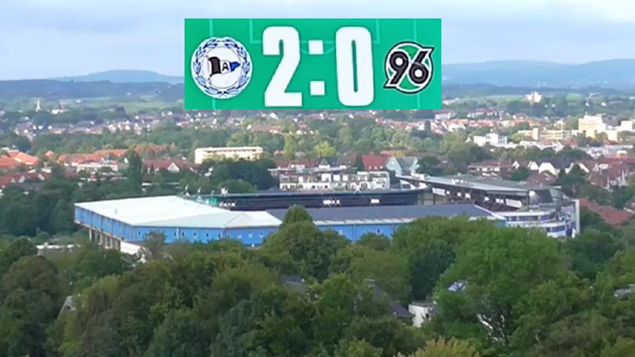 Bielefeld gegen Hannover (DFB-Pokal) am 17.08.2024