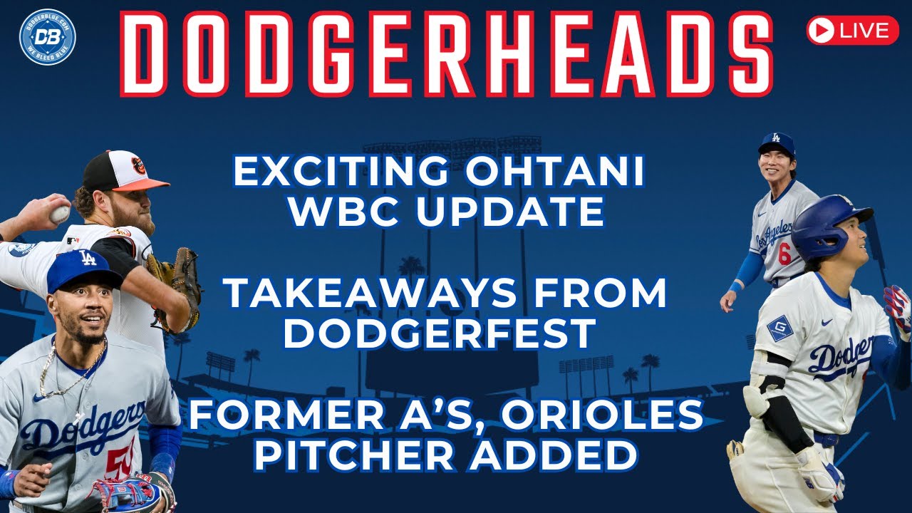DodgerHeads: Dodgers get Shohei Ohtani WBC update, Cole Irvin signs, DodgerFest injury rundown