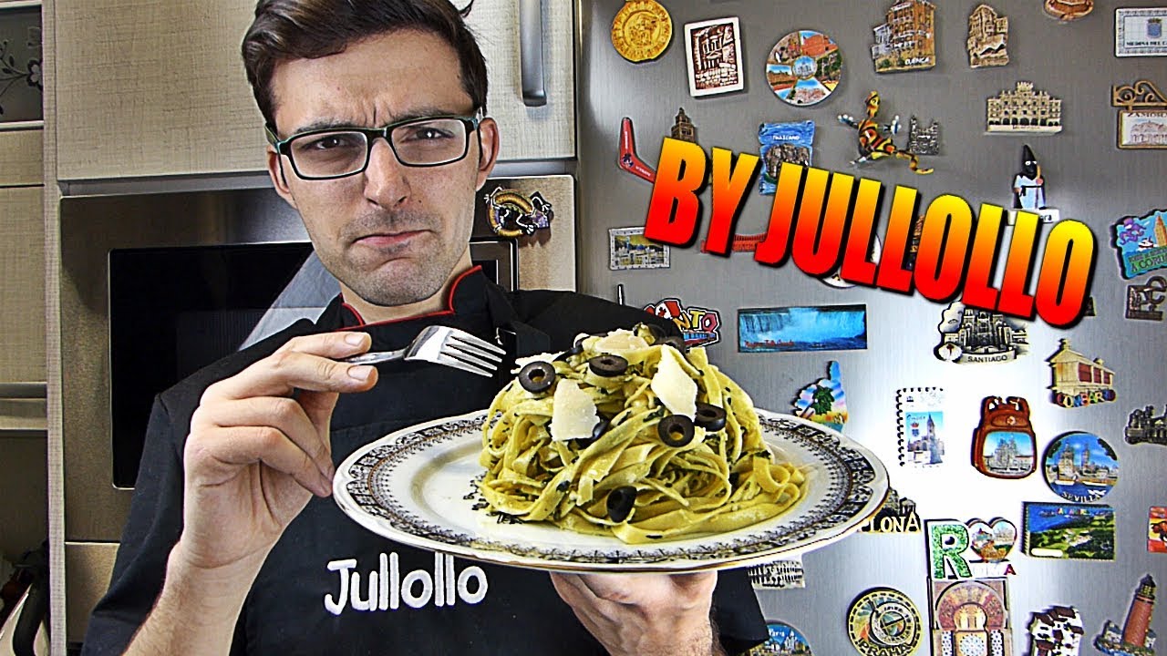 TALLARINES DE PASTA FRESCA AL PESTO | JULLOLLO 🤤