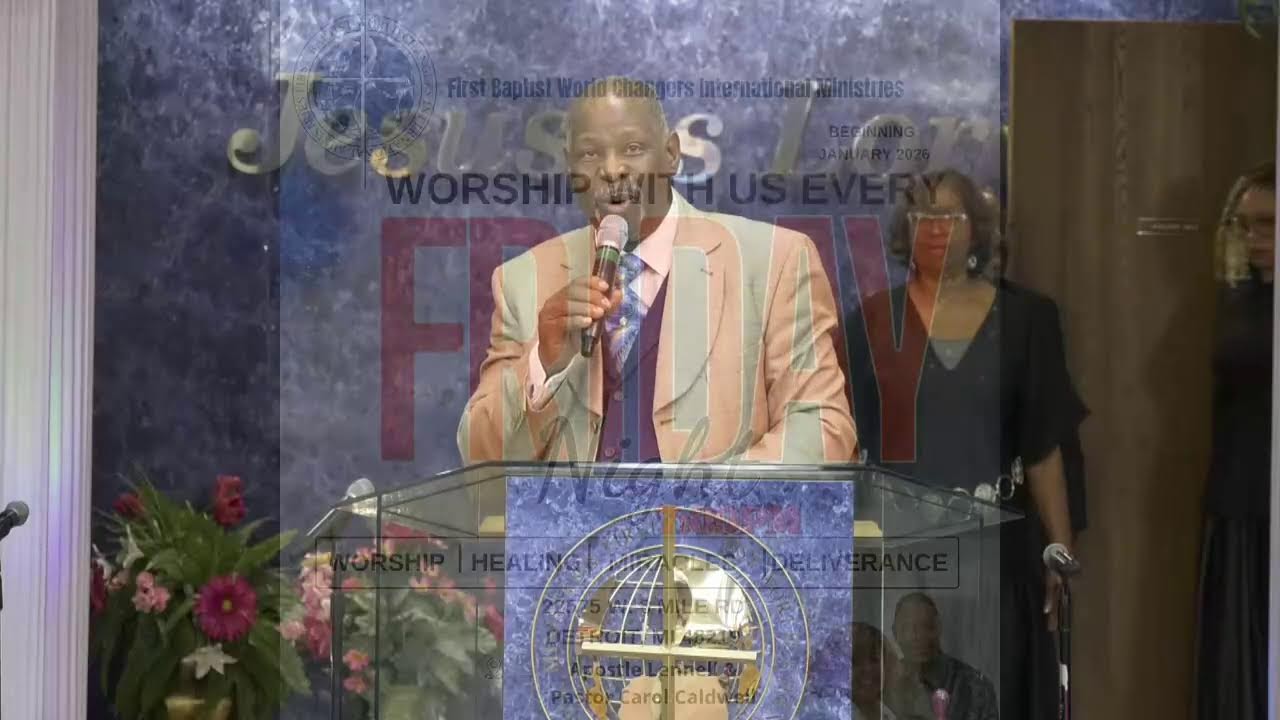 Pastor Jerome Joe : First Baptist World Changers International MInistries