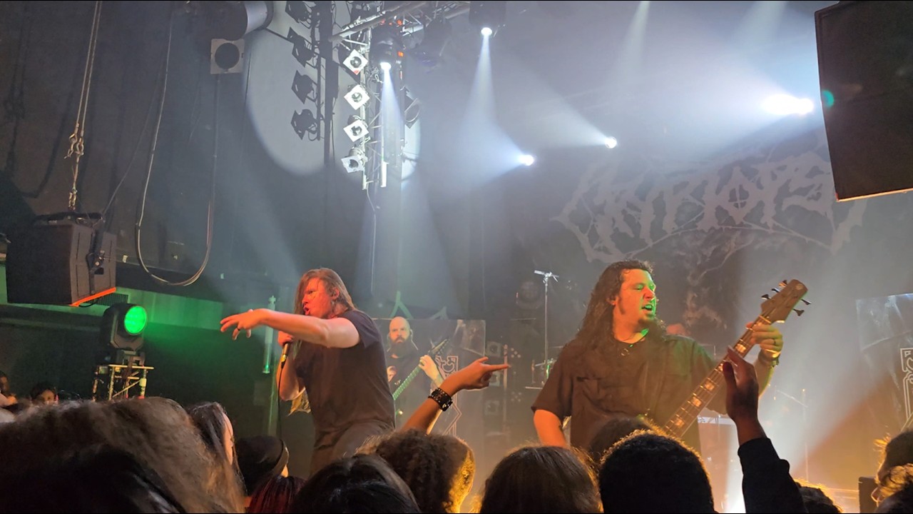 CRYPTOPSY (QC) - Live at Le Petit Bain, Paris, France 15-02-202