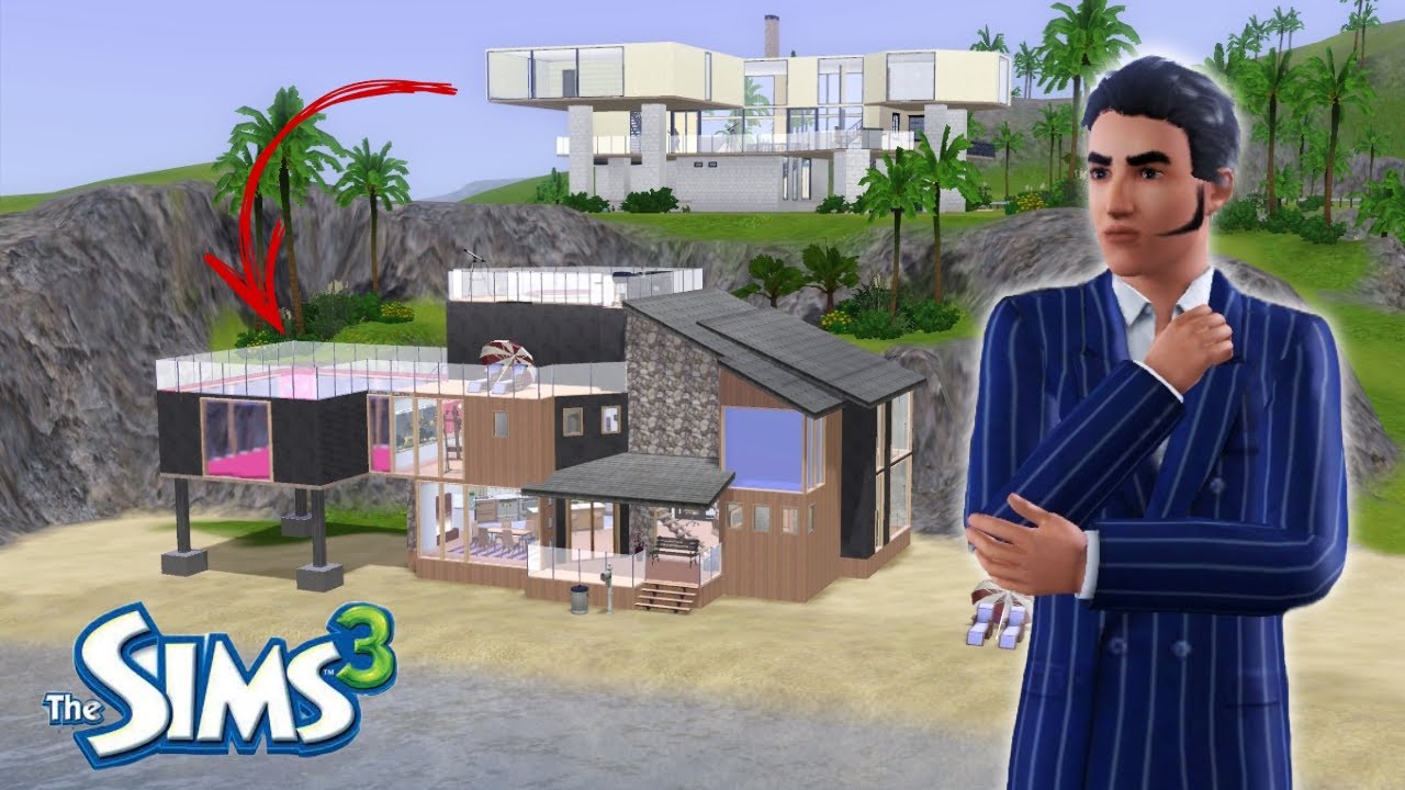I built an additional home for Thornton Wolff💼 // The Sims 3: Stop motion building