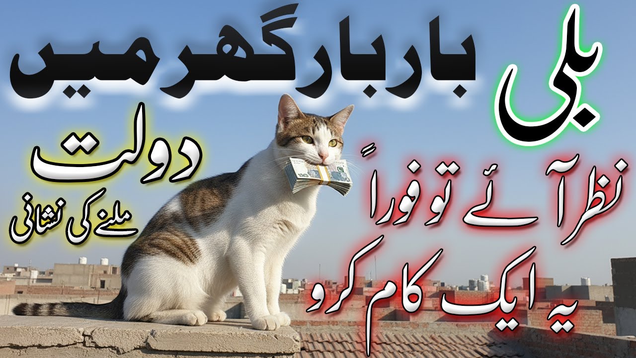 Bili Bar Bar Ghar Main Nazar Aye To Foran Ye Kam Karen | Dolat Milne Ki Nishani