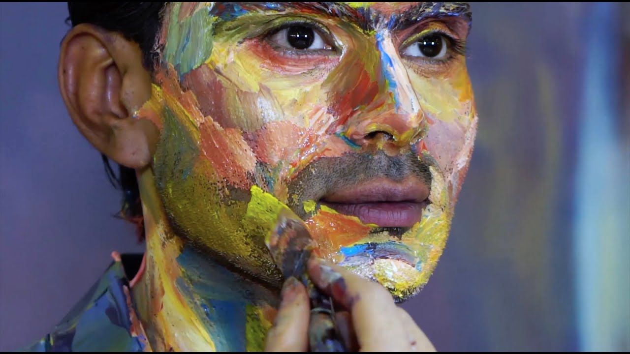 Faces of Paintings by Alexa Meade