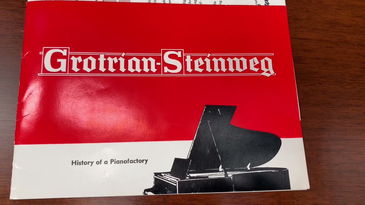 Grotrian Steinway upright 110cm 1972 cf. Feurich 122, Yamaha, Knight, Welmar, Fazer.