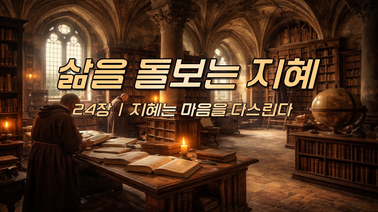 지혜는 마음을 다스린다 | 집회서24,#집회서#삶을돌보는지혜#성경묵상#말씀묵상#치유의말씀#하루묵상#파파이야기#PapaStory#영적돌봄#마음치유