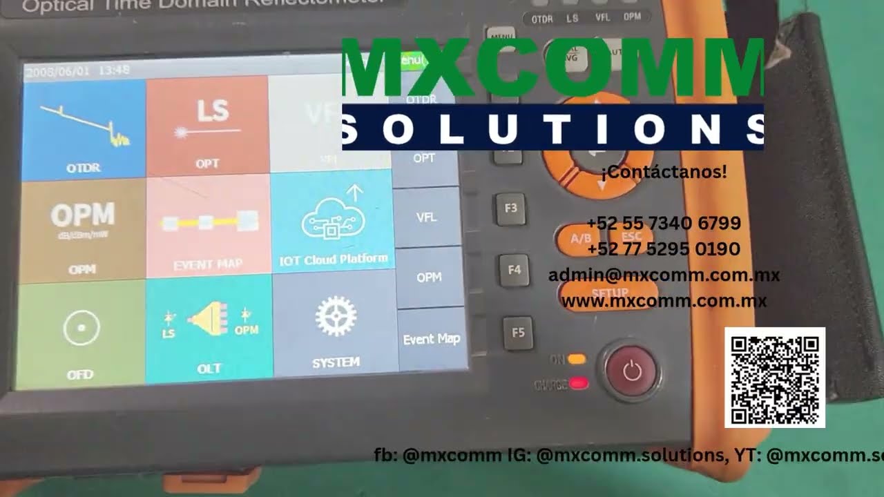 MXCOMM | MTTO OTDR NK 5600 | MXCCOT2025-1206