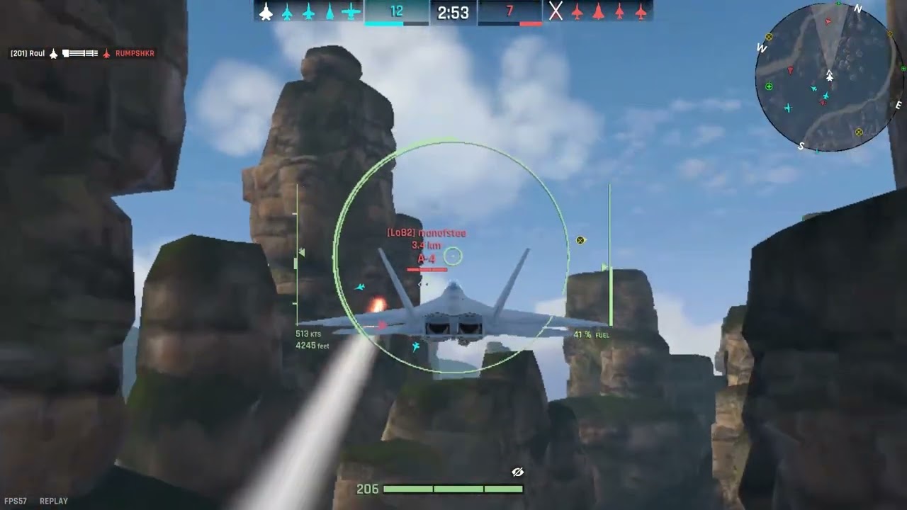 F22 Bosque Piedra 6 Derribos