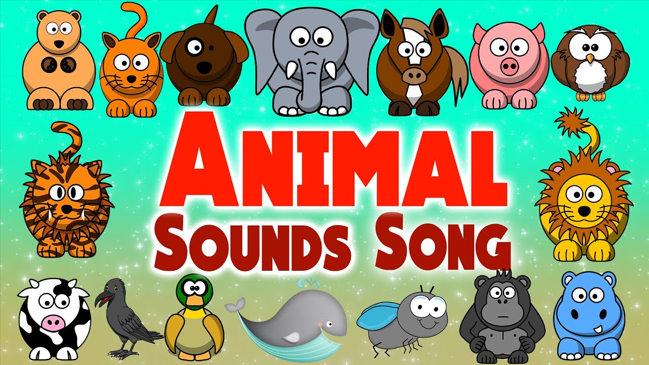 Animal Sounds Song | Animal Sounds for Babies | LittleKidsTV