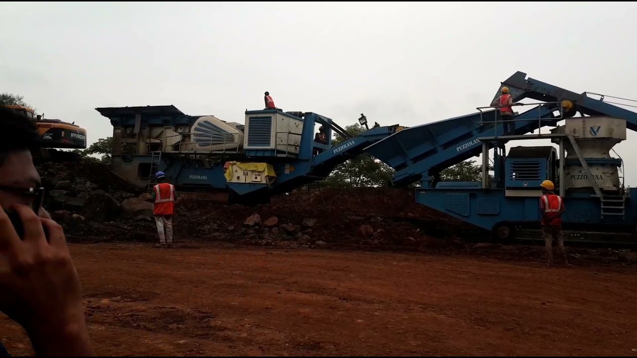 Iron Ore Mining & Crushing at Mayurbhanj (Odisha) by Vrundavan Construction