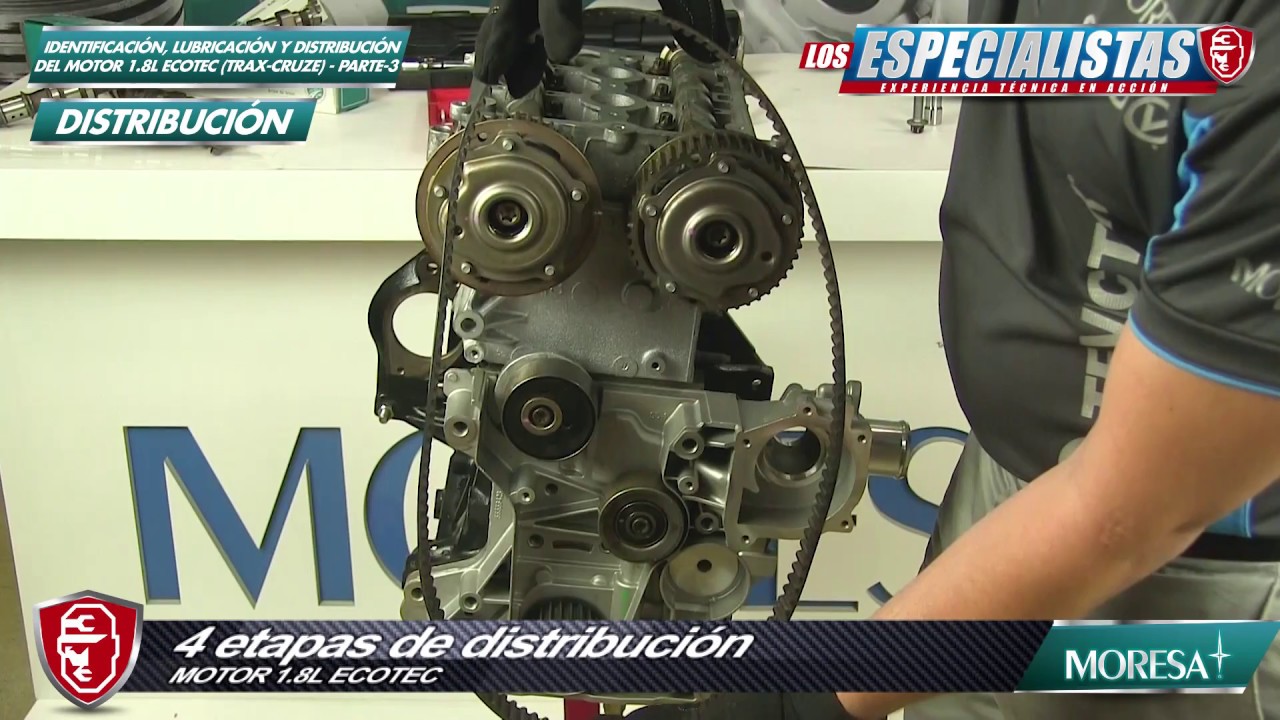 Distribución del Motor 1.8L ECOTEC - CHEVROLET CRUZE, SONIC y TRAX (Tercera Parte)