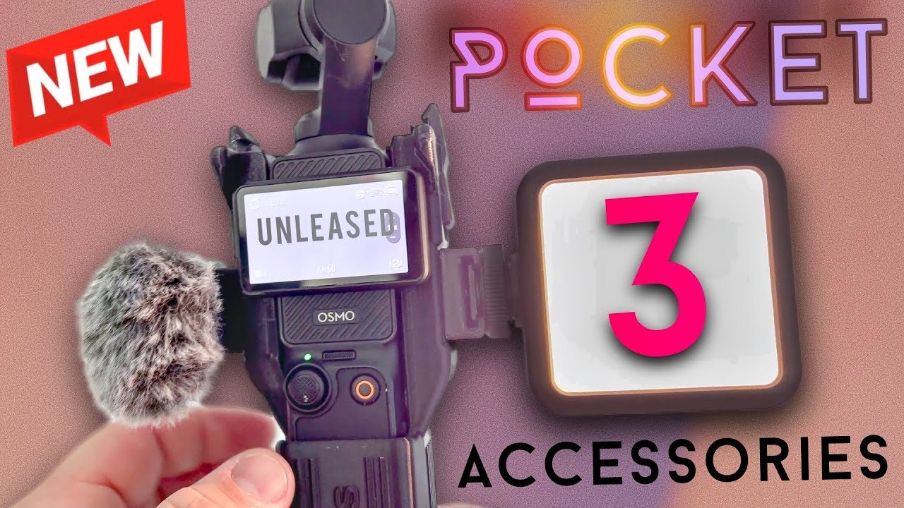 Pocket 3 NEW Accessories to make it UNLEASHED!