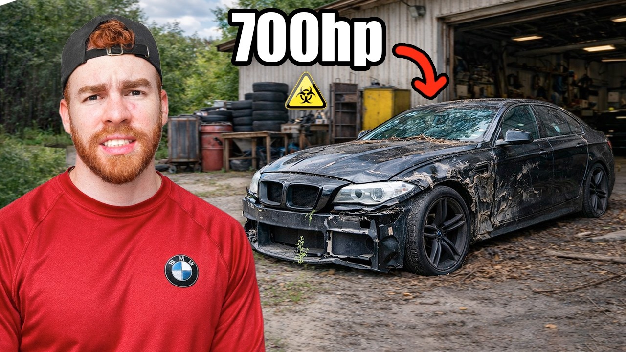 I BOUGHT an OLD, Abandoned Twin Turbo BMW that was Left in the WOODS...