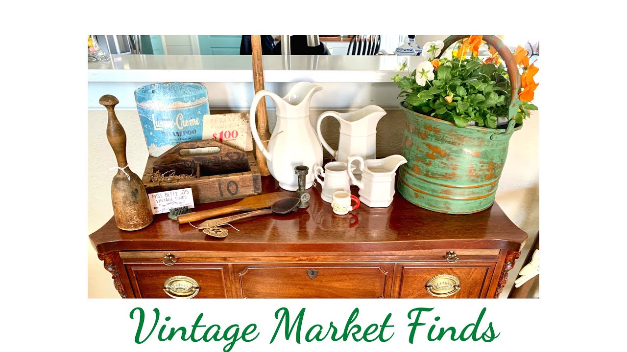 Vintage Market Finds🌷