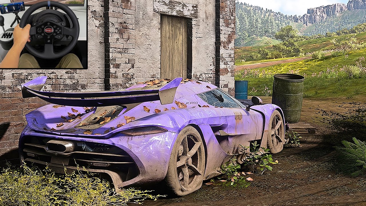Rebuilding a Koenigsegg Jesko | Forza Horizon 5 | Simagic Alpha Ultimate gameplay Review